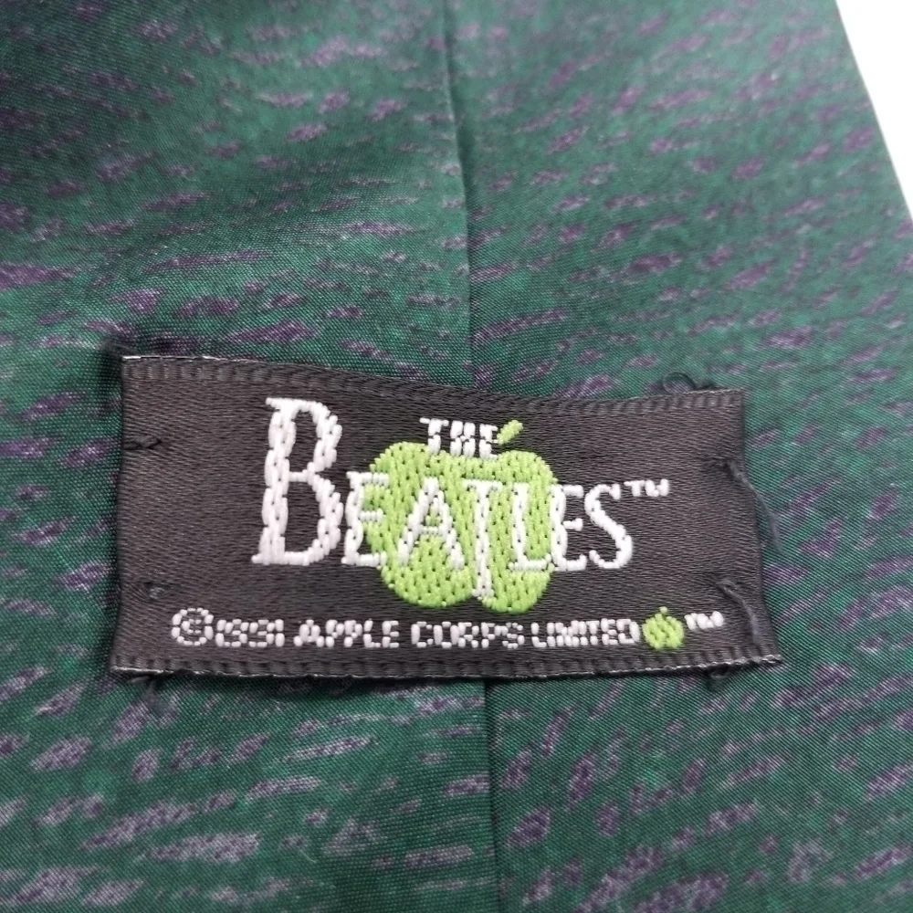 vintage 1991 the Beatles Good Morning Good Morning silk tie